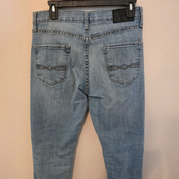 Denizen Levi’s 216 Skinny Jeans Mid Rise distressed Women’s 30x32 Stretch Denim - Picture 2 of 7